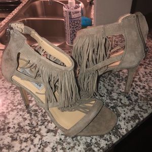 Steve Madden fringe heels